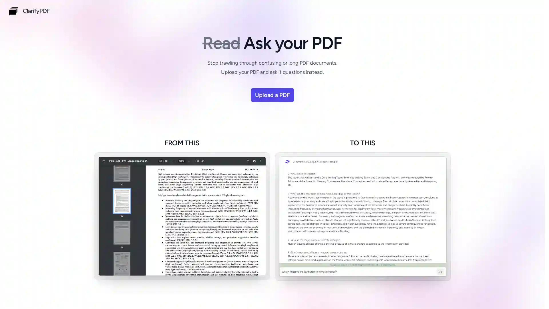 ClarifyPDF