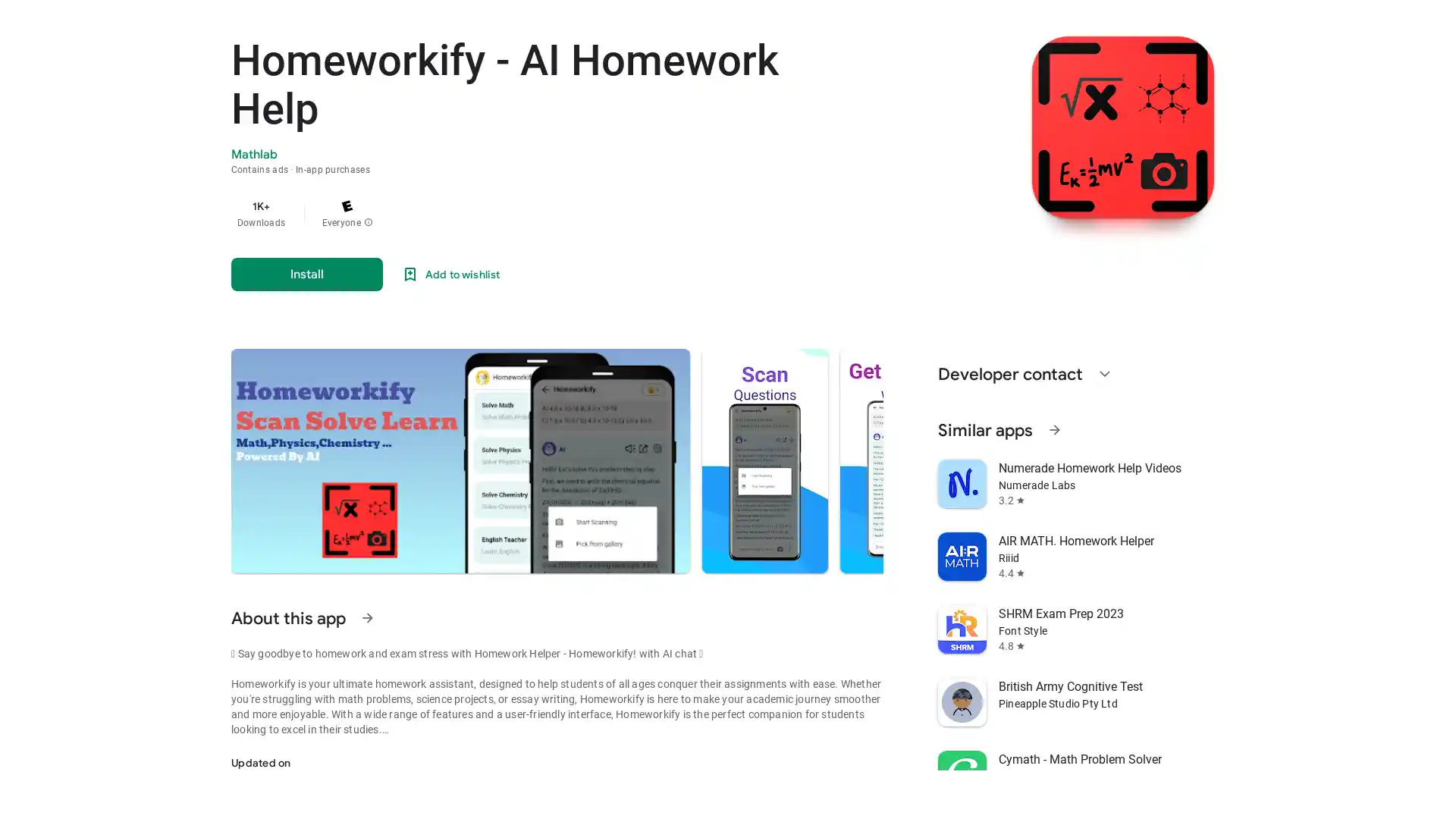 Homeworkify