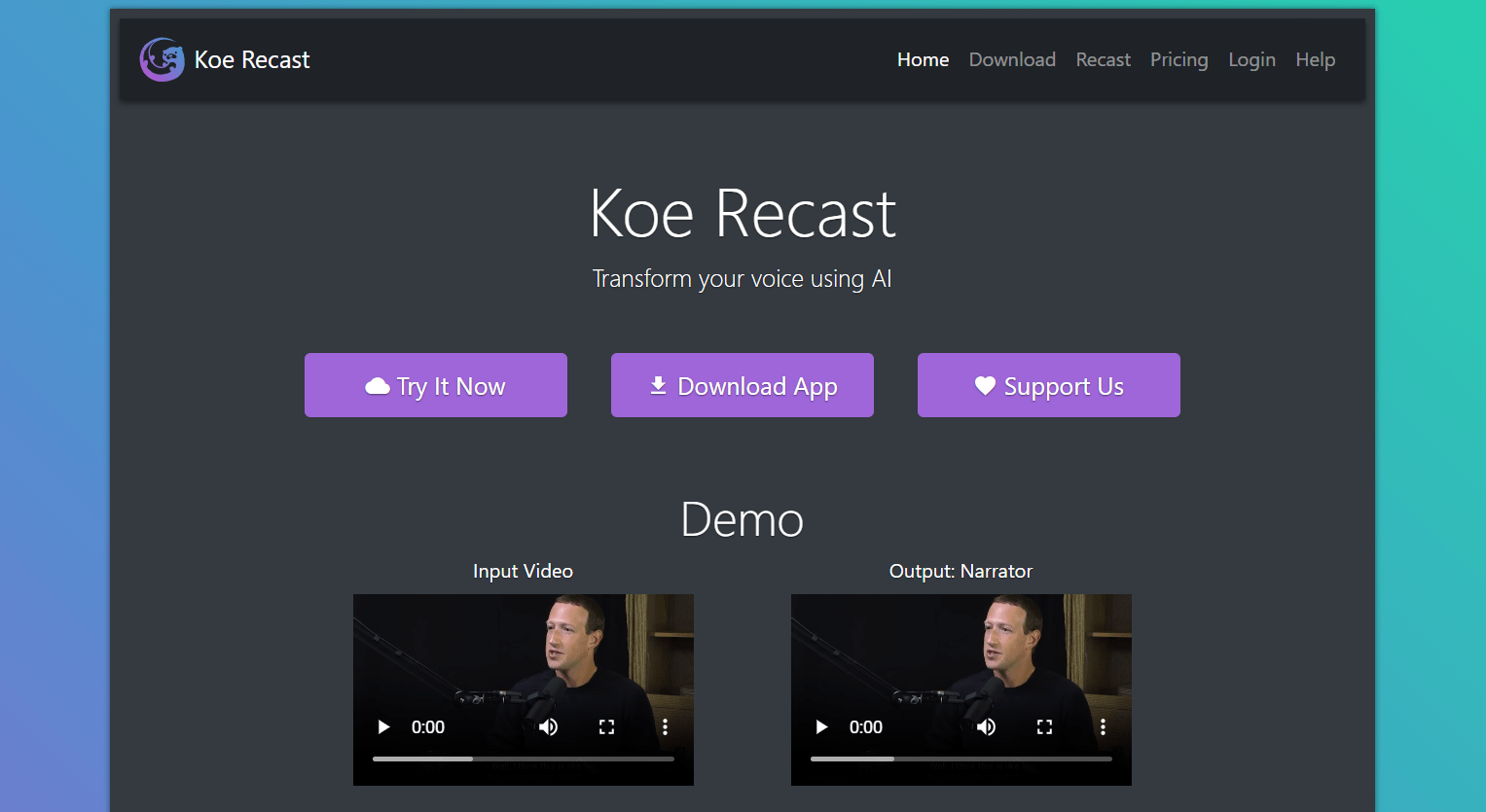 Koe Recast