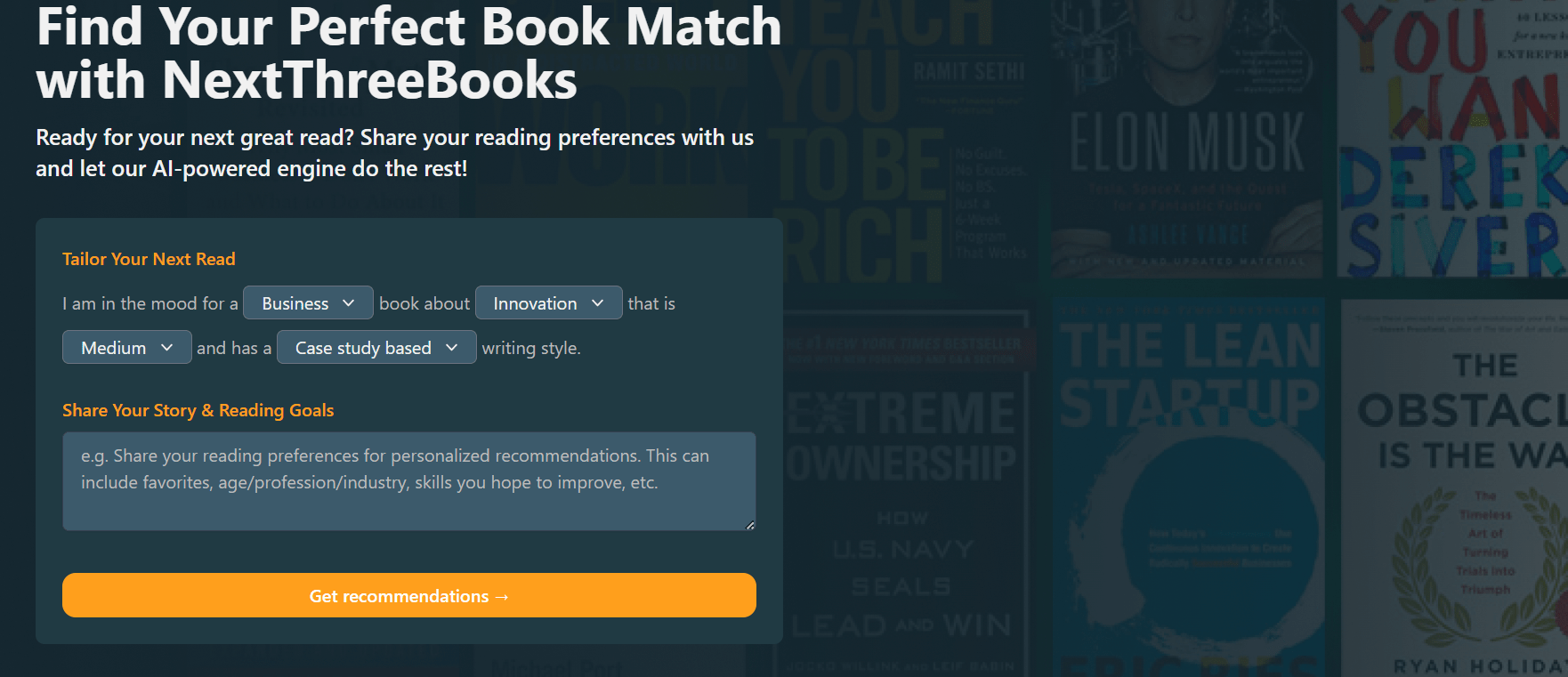 Next Three Books
