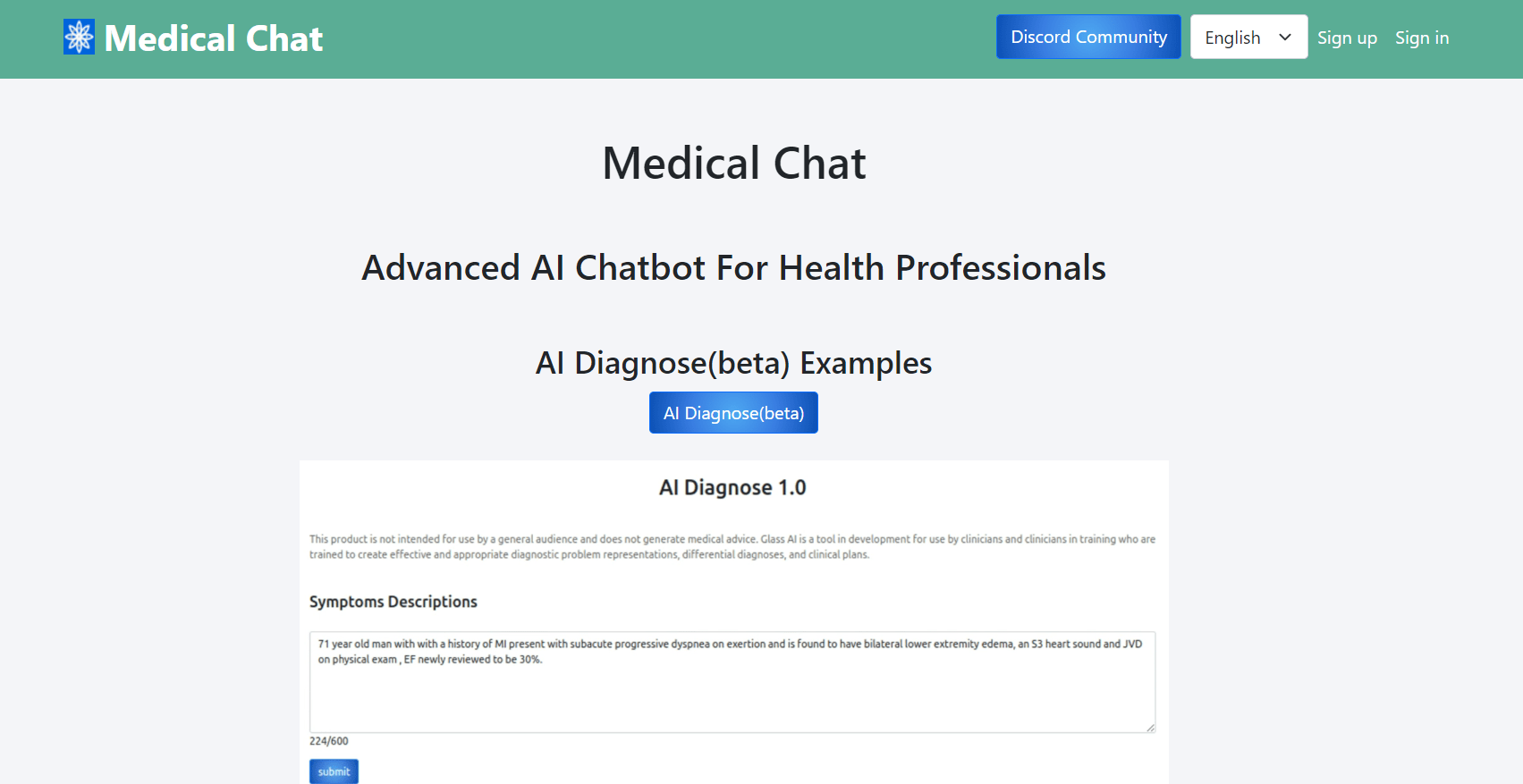 Medical Chat